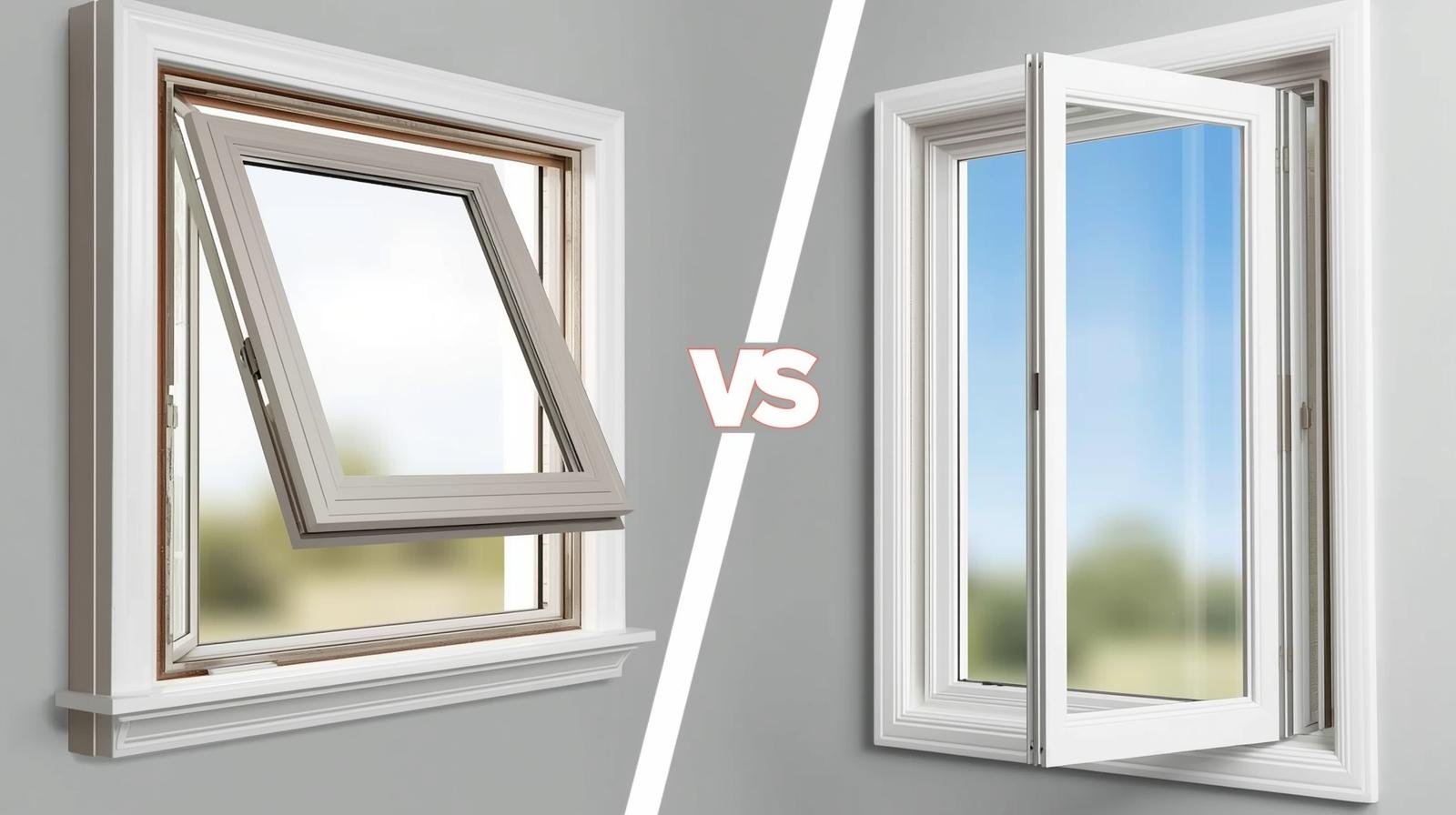 Retrofit vs Replacement Windows Guide for Houston Homes A clear, side-by-side photographic comparison of retrofit and replacement windows.